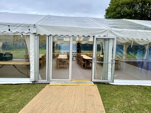 Click Here To Enlarge This Photo Of Clear Span Wedding Marquee Hire In Chesterfield