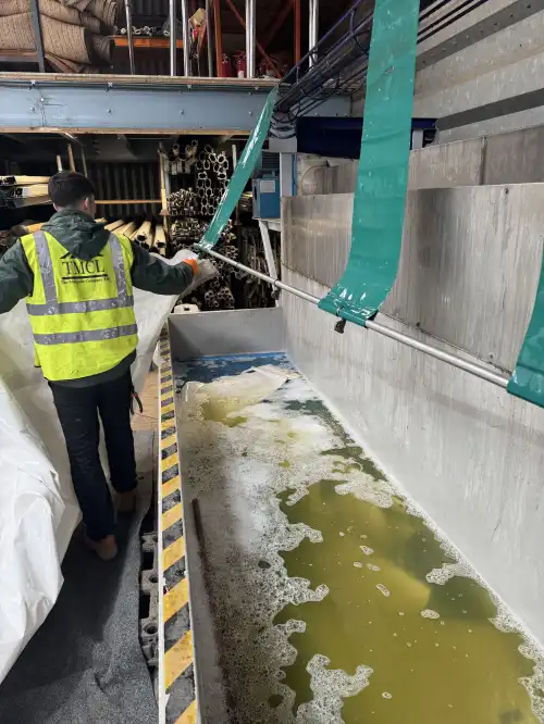 Click Here To Enlarge This Photo Of Cleaning Marquees and PVC