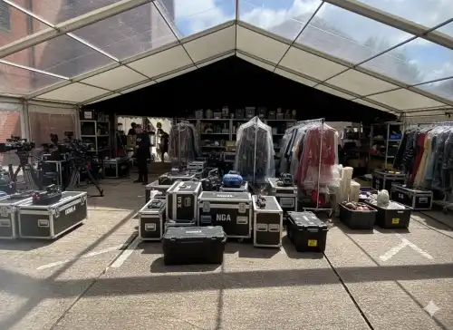 Click Here To Enlarge This Photo Of Marquees for TV & Film Base Units