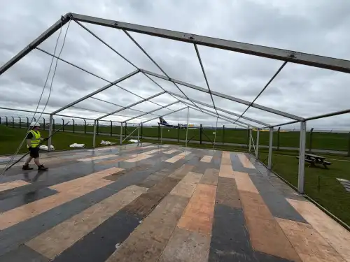 Click Here To Enlarge This Photo Of The Unsung Hero of Outdoor Events&colon; Why Flooring Matters in Your Marquee