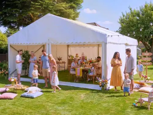 Click Here To Enlarge This Photo Of Hosting a Marquee Event at Home&colon; What People Forget to Plan For