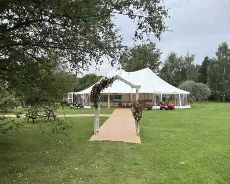Click Here To Enlarge This Photo Of The Unexpected Benefits of Hiring a Marquee Instead of Booking a Venue